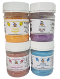 10 X 150G JARS, CONCENTRATED FAIRY FLOSS SUGAR. YOU CHOOSE THE 10 FLAVOURS YOU WANT