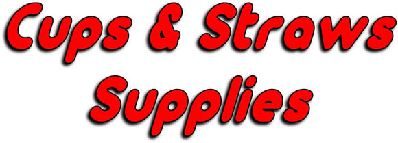 Cups & Straws Supplies