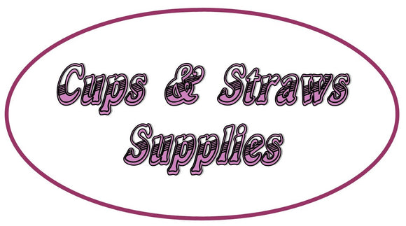 Cups & Straws Supplies