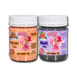 Assorted Flavours Fairy Floss Concentrated Sugar – 2x150g | Makes 4kg | 200+ Serves