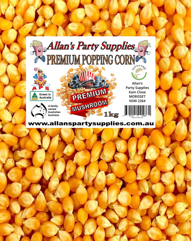 #4 APS, 1kg Bag Premium 100% Australian Grown Popcorn Kernels, – Allan ...