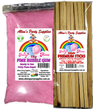 #3 APS, Fairy Floss Sugar & Sticks 50 Serve Kit, Vanilla Pink, With Over 35plus Flavours