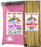 #3 APS, Fairy Floss Sugar & Sticks 50 Serve Kit, Vanilla Pink, With Over 35plus Flavours
