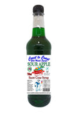 #3 New Sour Range, Coast to Coast Gold Medal Syrups, 750ml Premium Sour Snow Cone Syrup