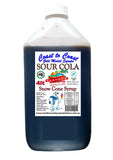 #6, New Sour Range, Coast to Coast Gold Medal Syrups, 4ltr Sour Flavoured Snow Cone Syrups