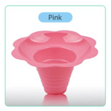 #7 Snow Cone Cups,10pk Snow Cone/Ice Cream Flower Cups,