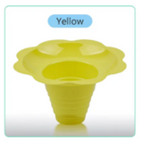 #7 Snow Cone Cups,10pk Snow Cone/Ice Cream Flower Cups,