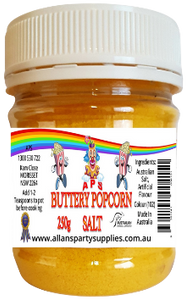 #1 APS, 250g Butter Popcorn Salt, Cinema Quality Popcorn Salt,