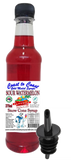 #2 New Sour Range, Coast to Coast Gold Medal Syrups, 4x375ml Snow Cone Syrups with Bottle Pourers