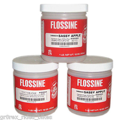 Fairy Floss Flossine 3 x 500gTubs Enough to Make 15000Sticks Suits All Machines,