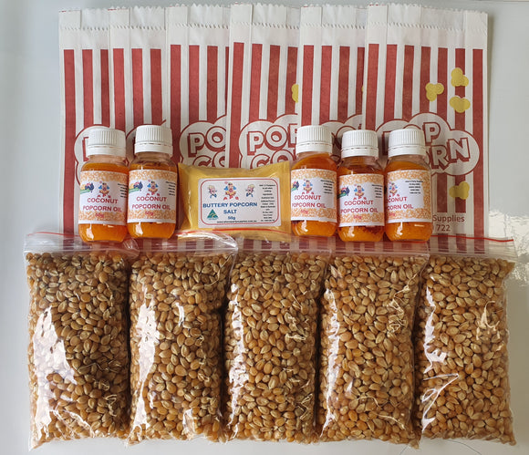 100 Serve Popcorn Kit EXPRESS POST