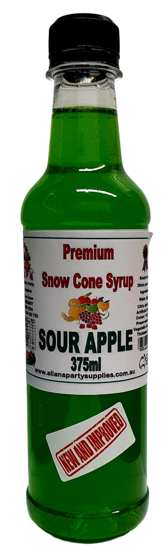 375ml New Sour Snow Cone Syrups