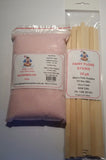 Fairy Floss 500g Sugar & 25 Sticks Serve Kit, Orange,Fairy Floss Machine,