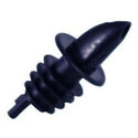 #7 Free Flow 28mm Snow Cone Syrup Bottle Pourers Black Only