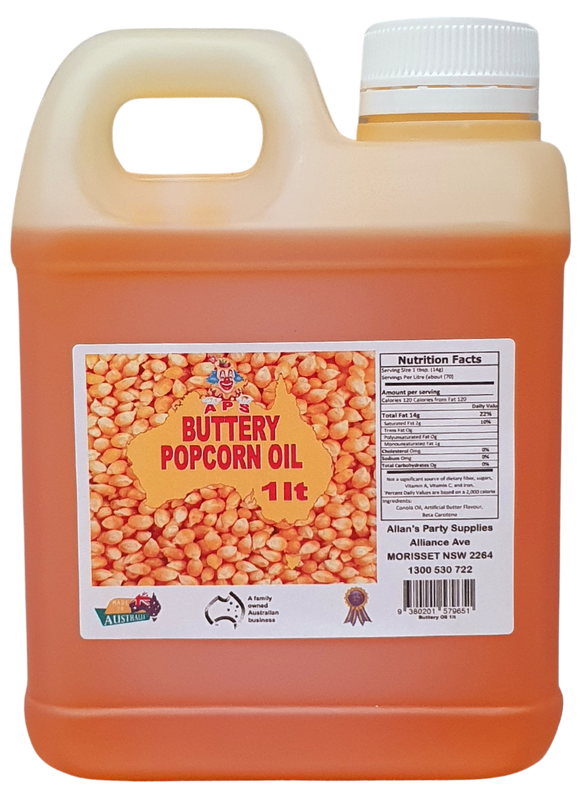 Buttery Popcorn Oil, 1ltr